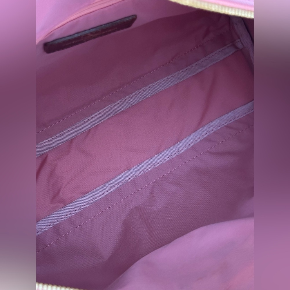 Valentino Garavani Pink and Brown Satchel - Picture 11 of 12